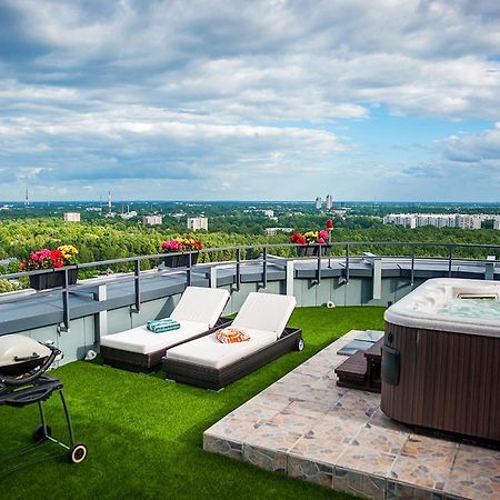 Skyhouse Riga Private Penthouse And Spa Kültér fotó