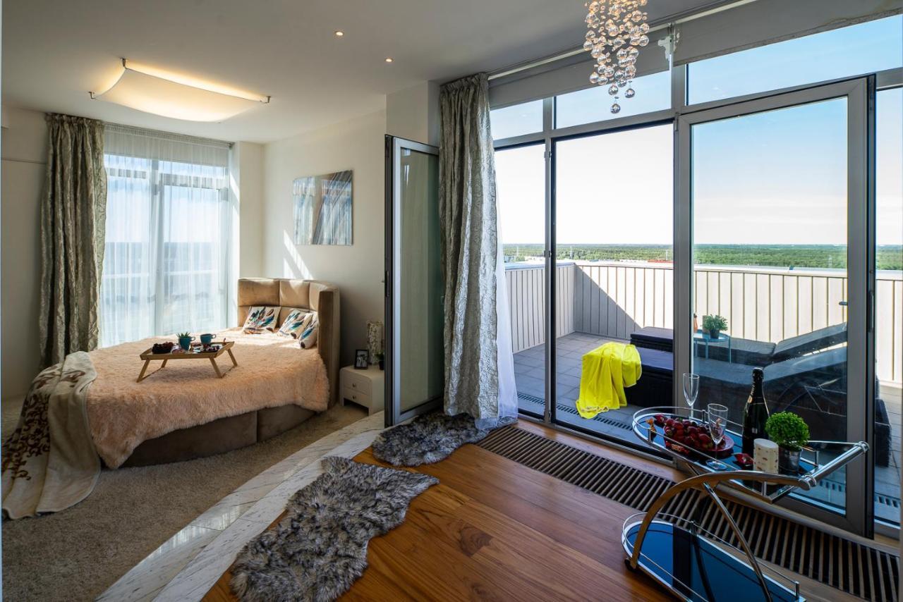 Skyhouse Riga Private Penthouse And Spa Kültér fotó
