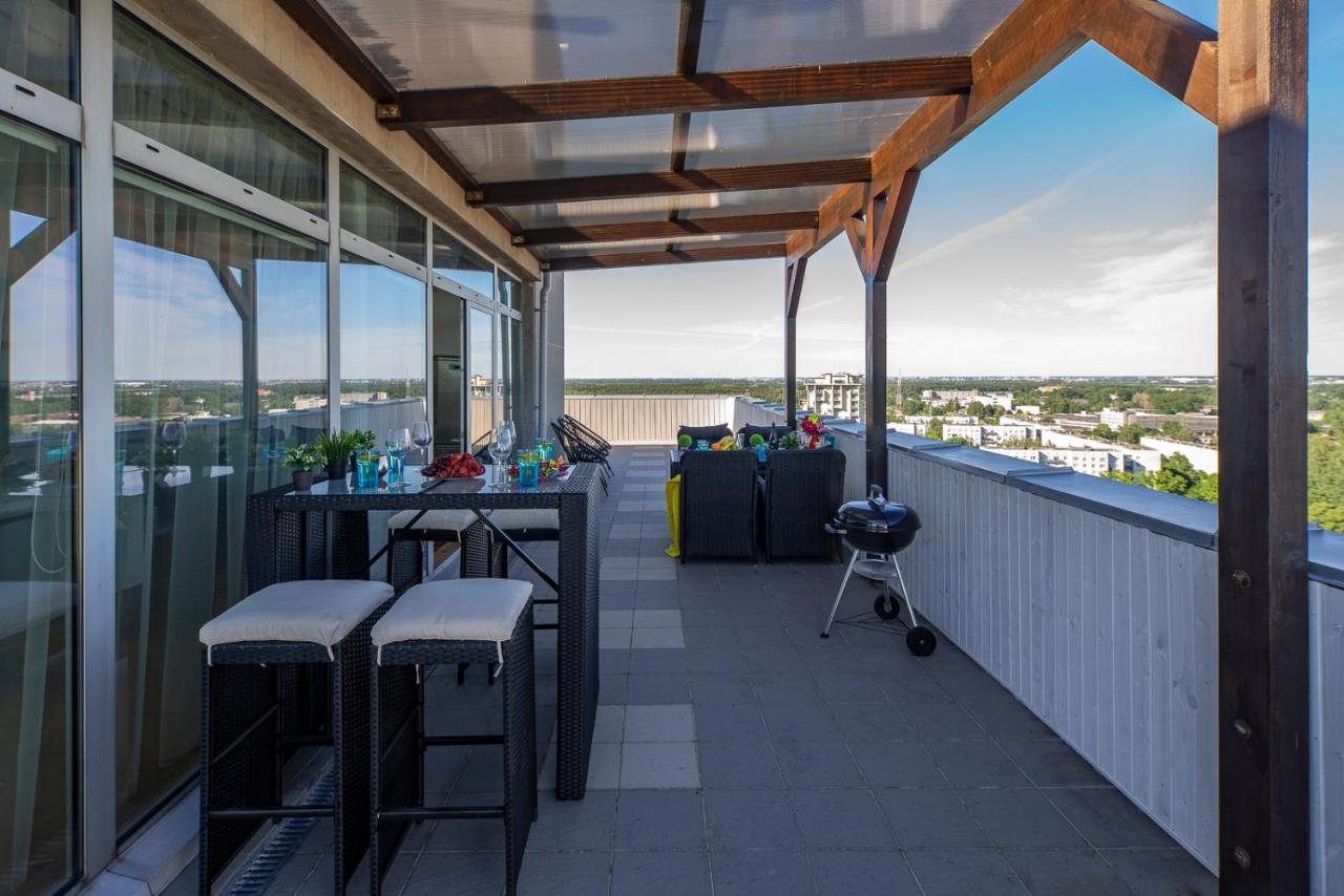 Skyhouse Riga Private Penthouse And Spa Kültér fotó