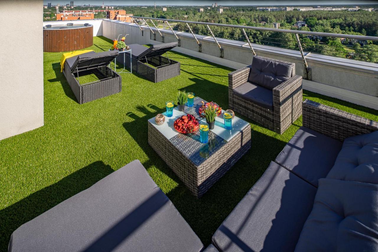 Skyhouse Riga Private Penthouse And Spa Kültér fotó