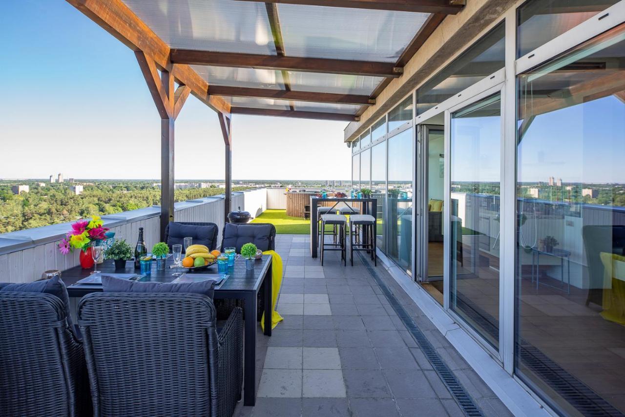 Skyhouse Riga Private Penthouse And Spa Kültér fotó