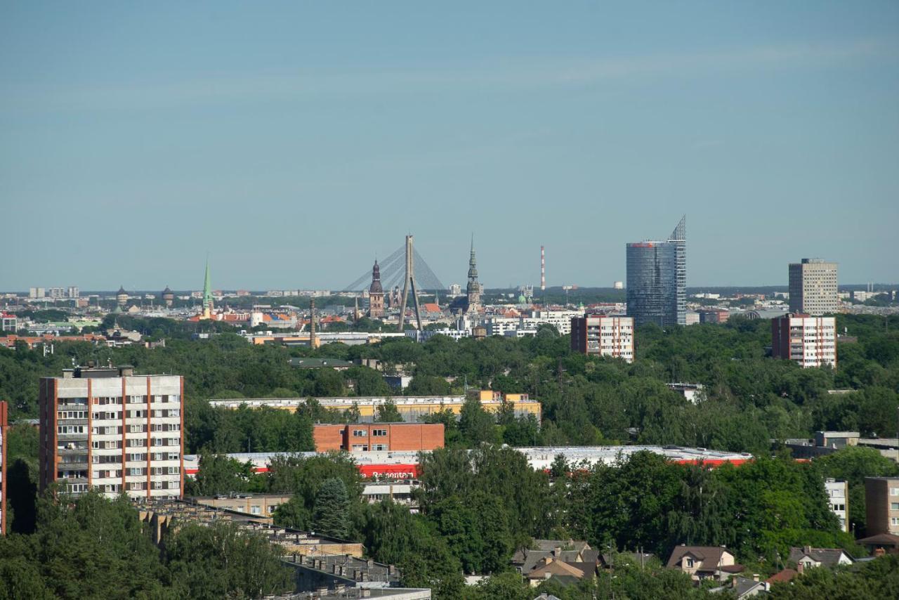 Skyhouse Riga Private Penthouse And Spa Kültér fotó